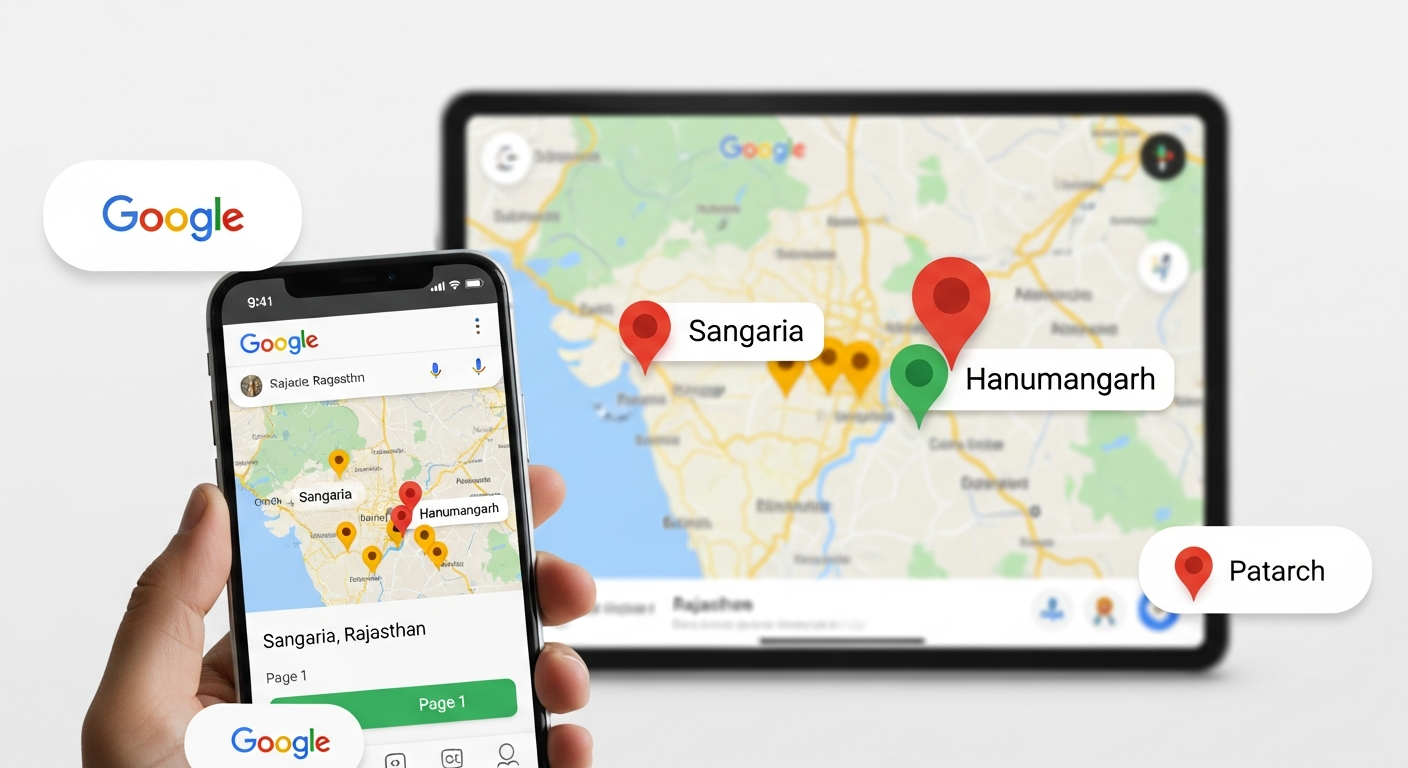Sangaria aur Hanumangarh Ke Businesses Ke Liye Complete Local SEO Guide 2025