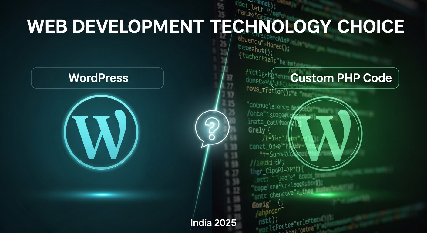 WordPress vs Custom PHP Website — What's Better for Your Indian Business in 2025?