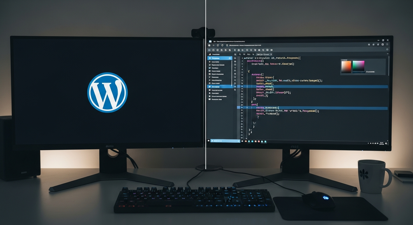 WordPress vs Custom Website — Apne Business Ke Liye Kya Sahi Hai?